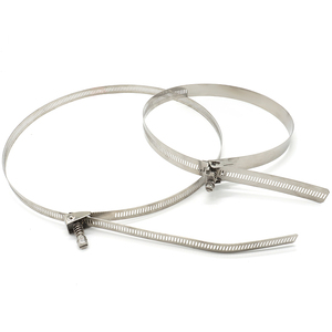 304 Stainless Steel <b>Quick</b> <b>Release</b> Tube Hoop Open <b>Clamp</b> Snap Communication Inch Extended Connection Hose - Product Image 5