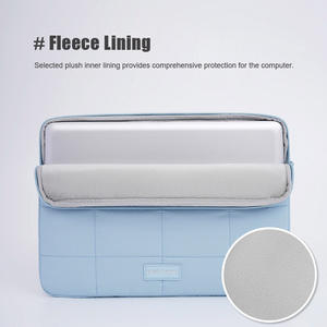 Funda Protectora para Portátil <span class=keywords><strong>de</strong></span> Tela Suave <span class=keywords><strong>de</strong></span> Poliéster, Ligera, Moderna y Portátil, con Cierre <span class=keywords><strong>de</strong></span> Cremallera, para Uso Diario en el Trabajo - Product Image 4