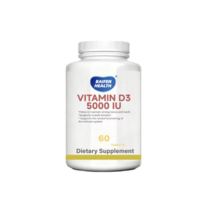 Suplemento de Vitamina D3 para Adultos OEM com Multivitaminas 5000UI por Comprimido, 60 Comprimidos para Suporte Imunológico - Product Image 1