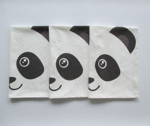 Diseño impreso personalizado a granel 100% algodón tejido duradero respetuoso con el medio ambiente hogar rectángulo y saco de harina cuadrado paños de cocina - Product Image 3