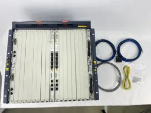 FTTH New Optical Fiber C300 10G GPON EPON 16 Ports C++ Gigabit And 10 Gigabit C Gpon OLT