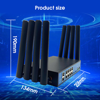 Router Multi WAN LAN con Balanceo de Carga, Openwrt 5G, VPN, Mtk981, Pptp, L2tp, Zerotier, Wireguard, con Ranura para Tarjeta SIM