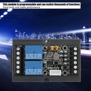 Kabuk <span class=keywords><strong>program</strong></span>ı kablo röle çıkış modülü ile FX1N-06MR PLC kurulu 4 <span class=keywords><strong>2</strong></span> Out 1AD + 1DA DC10-28V güç kaynağı mantık denetleyici - Product Image 4