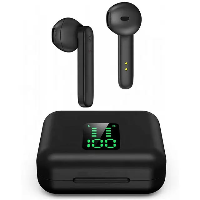 Earbud Olahraga Nirkabel Bluetooth Headset TWS J4 Headphone Mini Earphone Nirkabel dengan Headphone Berkualitas Baik