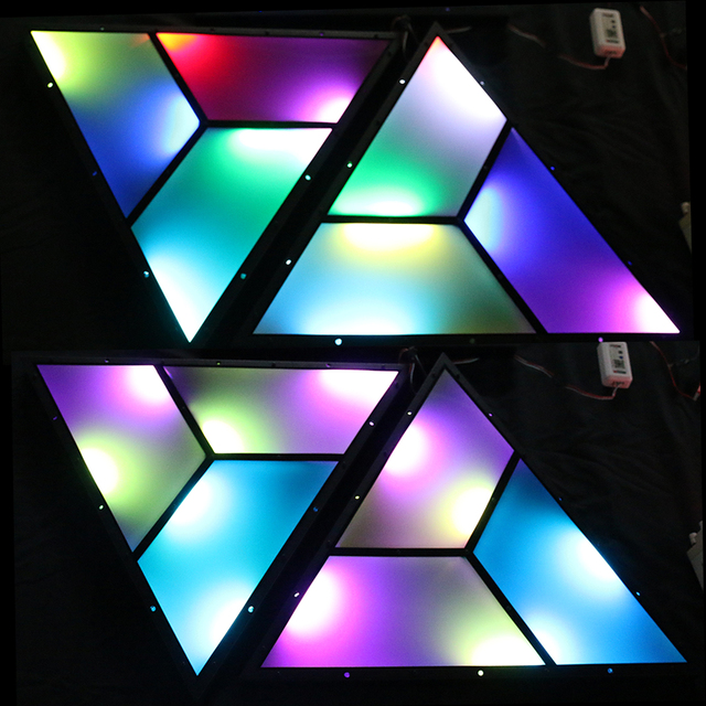 Night Club Led Matrix Light Panels RGBW DJ Disco Bar Ceiling Light with DMX512 Control IP20 Rated Dimmable