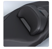 Siège bas personnalisé pour Voge SR250GT - Coussin imperméable et respirant pour une meilleure portée au sol et un confort tout au long de la journée