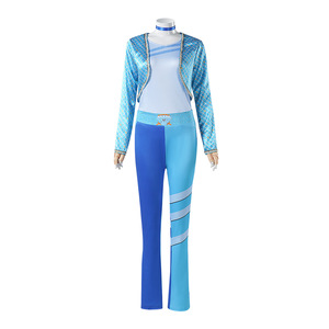 Costume de la série télévisée Descendants 4 pour adulte, tenue de princesse pour Halloween, cosplay, fête, spectacle, déguisement, costumes - Product Image 6