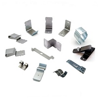 Clips à ressort plats en acier inoxydable sur mesure certifiés ISO9001, fabrication industrielle de précision, capacité de charge de 20 lb, OEM/ODM