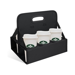 Sac de transport personnalisé pour boissons et aliments, idéal pour le sport et les activités de plein air, porte-gobelets et sac de livraison de café - Product Image 1