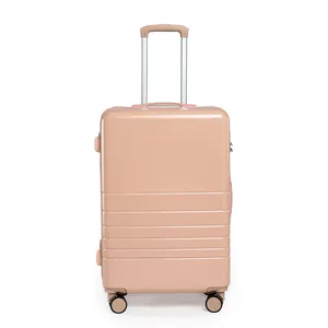 Güzel seyahat fabrika fiyat yüksek kalite 12/14/16/20/24/28 seyahat arabası bavul 6 adet ABS bagaj setleri üzerinde taşımak