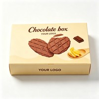 Hochwertige Lebensmittelgeeignete Süßigkeiten- und Keksverpackungsbox Luxuriöse Maßgefertigte Schokoladengeschenkboxen