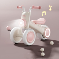 Vélo d'équilibre à quatre roues pour tout-petits, premier vélo d'apprentissage pour enfants, mini-vélo à pousser pour bébés, jouet à roulettes pour jouer à la maison
