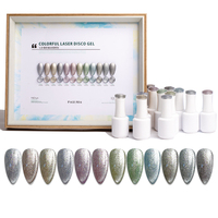 YICHUN 15 ML Vernis à ongles gel œil de chat magnétique organique inodore 24 couleurs Durée de séchage 60s Étiquette privée personnalisée Salon Gel UV