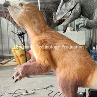Dinosaure animatronique miniature sur mesure pour exposition de Beipiaosaurus en musée intérieur, robot pour le divertissement des enfants