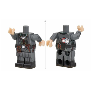 Bloques de Construcción de Plástico ABS de Partículas Pequeñas, Figuras Alemanas Ensambladas, Modelo UV, Aproximadamente 4 cm, Juguete Educativo de Construcción - Product Image 6