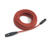 Usine OEM bas prix bluk dmx étanche avec connecteur d'alimentation xlr 5 broches 3 broches mini haut-parleur de basse microphone câble dmx