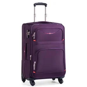 高品质休闲行李箱铝制手柄零件拉杆箱行李箱尼龙旅行行李袋和行李箱