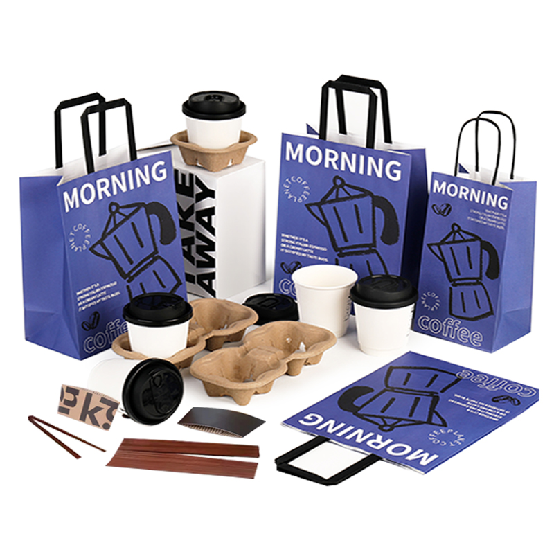 8oz 12oz 16oz 20oz Custom Printed Double Wall Hot Drink Paper Coffee Cup Disposable Take Away Double Layer Paper Cups With Lids