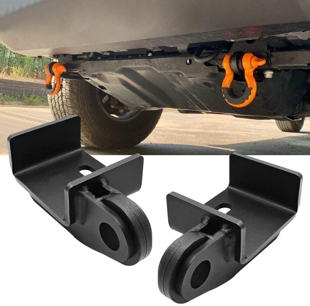 1 Pair Front Tow Hook Mounting Bracket For Toyota 20092021