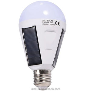 Bombilla Solar Portátil Ecológica IP65, Lámpara de Camping Recargable de Emergencia a Prueba de Agua con Lúmenes para Exteriores, Tiendas de Campaña y Cobertizos - Product Image 1