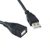 Câble adaptateur USB 2.0 haute vitesse mâle vers femelle M F 1m Câble d'extension intelligent Câble de données Câble USB avec fonction intelligente