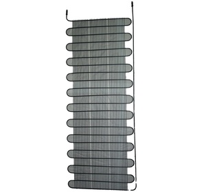 Condenseur de réfrigérateur <span class=keywords><strong>à</strong></span> <span class=keywords><strong>tube</strong></span> métallique, bobine de condenseur statique <span class=keywords><strong>pour</strong></span> réfrigérateur-congélateur, <span class=keywords><strong>tube</strong></span> serpentin noir avec ailettes métalliques - Product Image 4