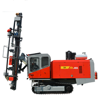 GIA B4 Wagon de forage de surface Plate-forme de forage à ciel ouvert Mobile Hongwuhuan Machine de forage de mines d'or Plate-forme de forage de mines