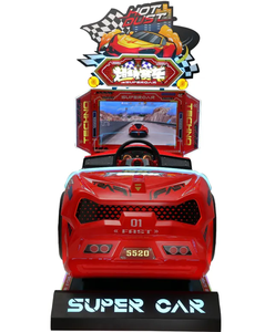 Super Car Race Arcade Pantalla LCD de 26 pulgadas Juego de carreras <span class=keywords><strong>3D</strong></span> de alta calidad Máquina de entretenimiento para niños que funciona con monedas - Product Image 1