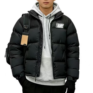 Veste d'hiver pour <span class=keywords><strong>homme</strong></span> <span class=keywords><strong>The</strong></span> Jacket For <span class=keywords><strong>North</strong></span> City, parka longue en duvet, épaisse et chaude, à capuche, haut de gamme, pour affaires, <span class=keywords><strong>face</strong></span> lisse - Product Image 1