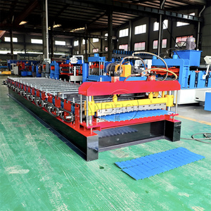 RANDRO Hochwertige Trapez-Dachbahn-Rollform maschine mit Mini-Rippen verkleidung aus Metall auf den Philippinen - Product Image 1