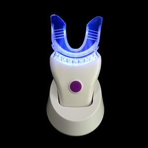 Supporto per piccoli ordini con scatola bianca semplice per uso domestico lampada sbiancante per denti Logo privato vibratore sonico dispositivo di vibrazione dentale - Product Image 2
