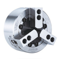 Mandrin de tour CNC à 3 mors creux, haute rigidité, haute précision, magnétique, pneumatique, en acier, modèle manuel 3H-2/3H-2A, mandrin de tour à 4 mors