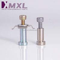 Kit de pinza de freno de disco para coche de carreras con tornillo de fijación tipo H semiflotante modificado y resortes antivib