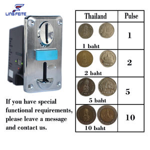 Selector de Monedas Multi-Moneda <span class=keywords><strong>LFT</strong></span> <span class=keywords><strong>LFT</strong></span>-999 para Máquinas Expendedoras, Precio al por Mayor, Aceptador de Monedas Programable con Reconocimiento de 6 Monedas, DC12V - Product Image 5