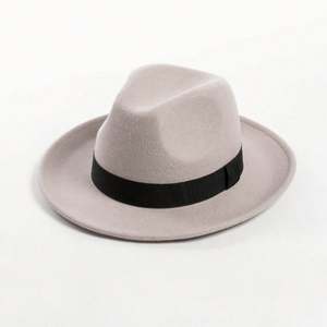 Sombrero Fedora de Lana Personalizado para Otoño e Invierno, Cálido para Deportes al Aire Libre, Múltiples Tallas, Estilo Casual y Moderno - Product Image 3