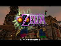 La légende de Zeld: Majora's Mask-Cartouche de jeu N64 avec boîte | USA NTSC pour système N64