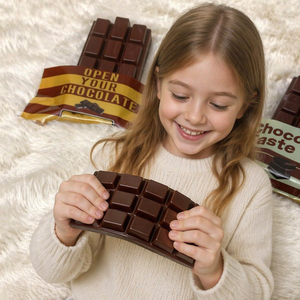 New Wholesale Creative <b>Chocolate</b> Big <b>Slab</b> Slow Rebound Flavor Toy Realistic <b>Chocolate</b> Squishy Toy - Product Image 1
