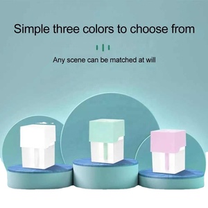 <span class=keywords><strong>Mini</strong></span> humidificateur d'air à ultrasons romantique lumière douce USB diffuseur d'huile essentielle purificateur de voiture Anion brumisateur cadeau - Product Image 2