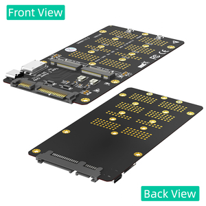 Nuova versione 2 in 1 Combo <span class=keywords><strong>M</strong></span>.2(NGFF) NVMe SSD/SATA-Bus SSD a SFF-8611/8612 e adattatore SATA - Product Image 2