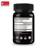 Suplemento Herbal Shecome de Ginseng Panax 10650mg, Cápsulas de Ginseng Vegetal de Extra Fuerza para Energía y Apoyo Inmunológico