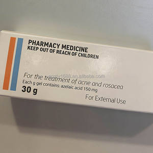 Pour le traitement de l'acné et de la <span class=keywords><strong>rosacée</strong></span>, chaque gel <span class=keywords><strong>crème</strong></span> pour le <span class=keywords><strong>visage</strong></span> contient : 150 mg pour usage externe 30g - Product Image 4