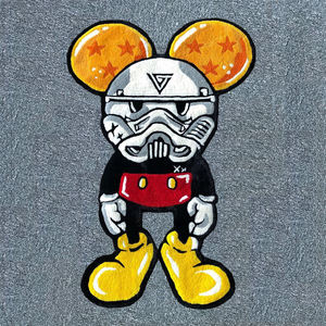 Alfombras modernas para sala de estar, alfombras grandes con mechones que cambian de Color, alfombra personalizada para niños con logotipo, Alfombra de diseño de Anime - Product Image 6