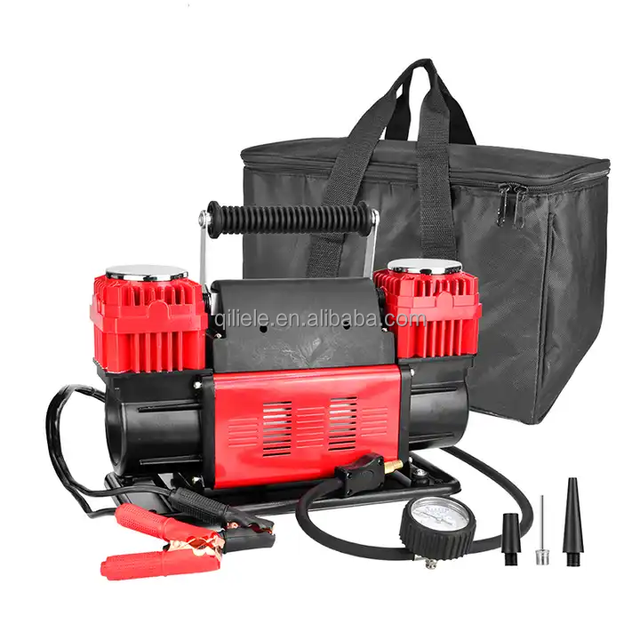 12V Dc Mini Portable Air Pump Tire Inflator Electric Air Compressor