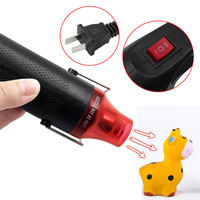 220 bricolage pistolet à Air chaud téléphone portable outil de réparation sèche-linge Support de soudage siège rétractable en plastique pistolet à Air plat prise ronde
