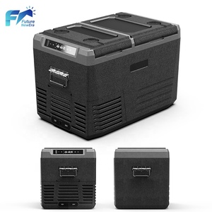 Neveras Portátiles para Auto Serie 55L con Compresor, 12V 220V AC, Refrigeradores Móviles para Camping, Serie GL, Refrigerador Portátil Profesional - Product Image 1