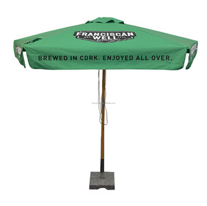 Sombrilla de Playa Plegable Promocional <span class=keywords><strong>Milo</strong></span> Industrial de 105 cm, 350 g/m², Impermeable, de Poliéster, con Inclinación de Acero Inoxidable para Exteriores y Hospitales - Product Image 5