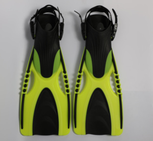 Aletas de buceo para entrenamiento de natación, aletas de buceo, aletas de pesca submarina, aleta TPR para adultos - Product Image 6