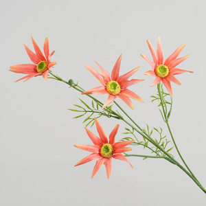 Ramo de Flores Artificiales Greenway Blue Star, Pétalos de PVC Multicolor, Arreglo Floral Decorativo para el Hogar, Bodas y Fiestas - Product Image 3