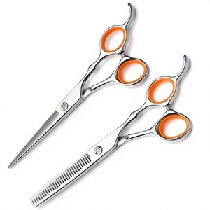 Coffret de ciseaux de coiffure professionnels ASAP 6 pouces pour droitiers, en acier inoxydable, avec ciseaux à effiler de qualité, kit de ciseaux de salon - Product Image 1