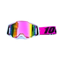 ARMAGE TPU - Visores de TPU de marco completo para casco de motocicleta todoterreno, gafas de liberación rápida para deportes al aire libre, carreras y ciclismo